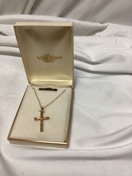 1/20-12k Gold Filled Cross Necklace