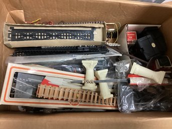 Various Train Track And Other Accessories Lot