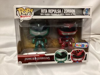 Power Rangers Rita Repula & Zordon Funko Pops - Toys R Us Exclusives