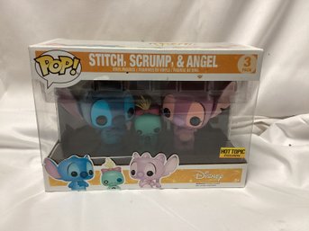 Disney's Stitch, Scrump, & Angel Funko Pop - Hot Topic Exclusive