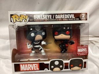 Marvel Bullseye & Daredevil Funko Pop - Marvel Exclusive