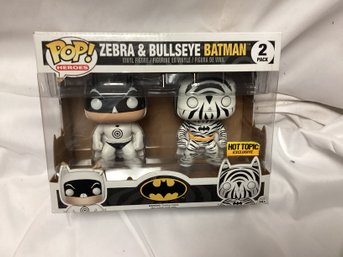 Batman Zebra & Bullseye Batman Funko Pop - Hot Topic Exclusive