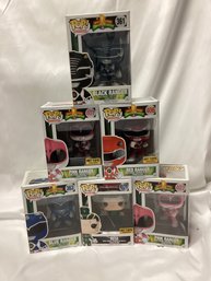 Power Rangers Funko Pop Lot - Hot Topic Exclusives Included