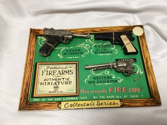 The Marx Miniature Pistol Toys Vintage