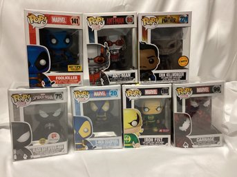 Marvel Funko Pop Lot - Hot Topic, Walgreens, & Chase Limited Edition Exclusives Included