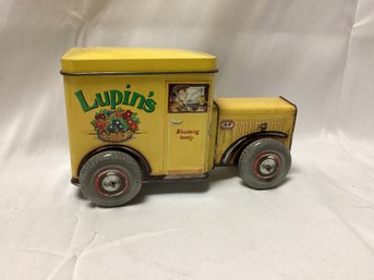 1985 Lupins Tin Truck Advertising Tin