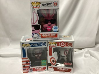 Funko Ad Icons & Snoopy Funko Pop Lot - Target, Funko, And Convention Exclusives