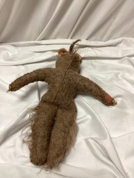 Antique Wool Plush Mouse Doll