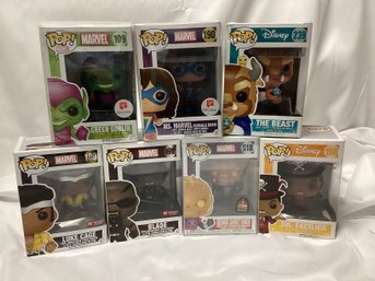 Marvel Funko Pop Lot - PX, Walgreens, And L.A. Comic Con Exclusives Included