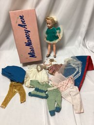 Antique Miss Nancy Anne Doll And Clothing