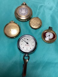 Pocket Watch Lot - Elgin And More