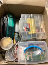 Large Lot Of Train Accessories - Wires, And More