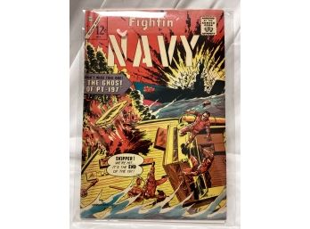 1965 Fightin' Navy Charlton Comic Book