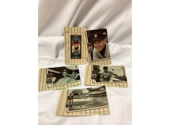 Early Upper Deck Mickey Mantle Un-scratched Calling Cards