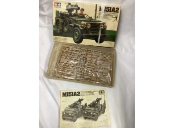 M151a2 W/tow Missile Launcher Model Kit