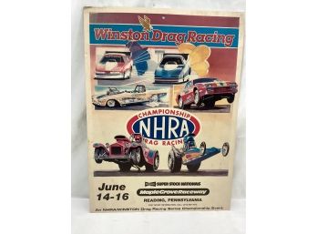 Winston Drag Racing Advertisement