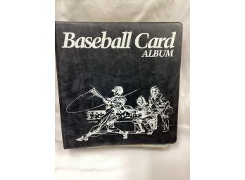 Binder Full Of Baseball Cards