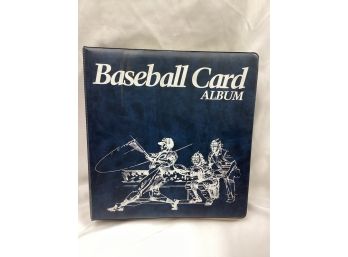 Binder Full Of Baseball Cards