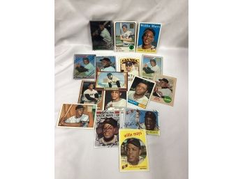 Willie Mays Reprint Cards Lot