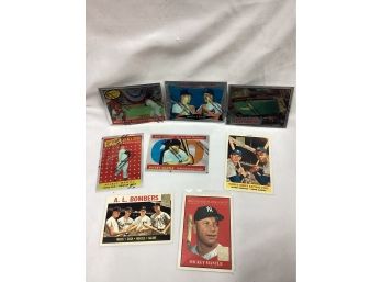 Mickey Mantle Reprint Card Lot