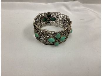 Sterling Silver Turquoise Cuff Bracelet