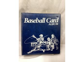 Binder Of Baseball Cards