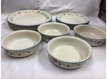 Country Cottage Lenox Dish Lot