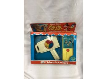 Vintage Fisher-price Walt Disney Movie Viewer