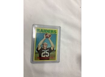 1972 Fred Biletnikoff Topps Card #210