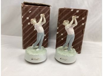 Pair Of Otagiri Impossible Dream Figures