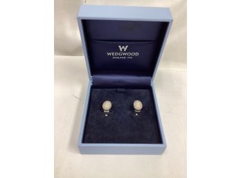 Pair Of Wedgewood Earrings