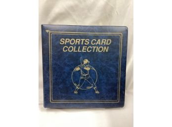 Binder Of Baseball Cards