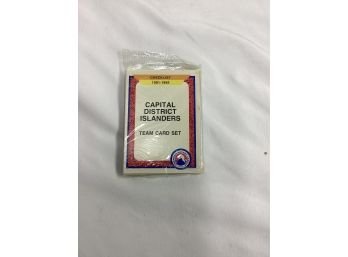 Capital District Islanders Team Card Set - Factory Sealed