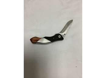 Wooden Handle Pocket Knife