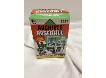 2021 Archives Baseball Cards - 5 Unopened Packs - 3 Opened Packs