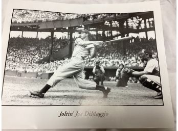 Joltin' Joe Dimaggio Poster