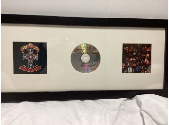 Guns N' Roses Appetite For Destruction CD Plaque