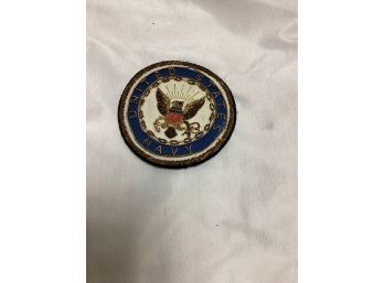 United States Navy Pin Back Patch