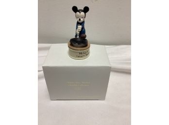 Walt Disney's Mickey's Service Station Movie Star Mickey Lenox Thimble Collection