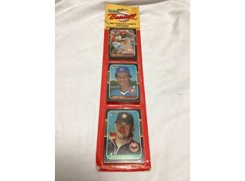 Donruss Baseball Cards - Black Backings - Factory Sealed