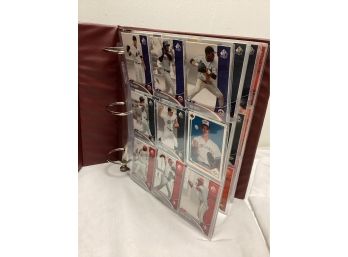 Baseball SP Authentic Cards In Binder