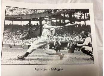 Joltin' Joe Dimaggio Poster