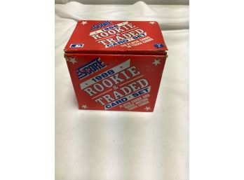 1988 Score Rookie & Traded Card Box - Not Factory Sealed