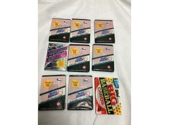 Factory Sealed Baseball Card Pack Lot