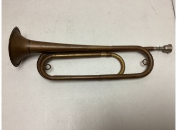 Antique Brass Trumpet