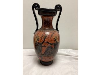 Hand Made And Painted Pottery Vase - Marked On Bottom Original Classical Period