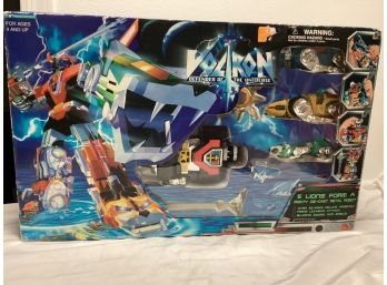 Voltron Defender Of The Universe Play Set - All Pieces In Original Box!!