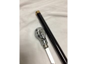 Man Bust Sword Cane