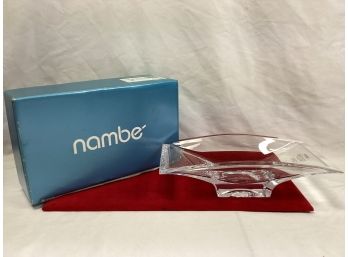 Nambe Glass Ashtray - NIB