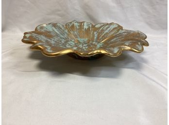 Stangl Antique Gold Pottery Dish